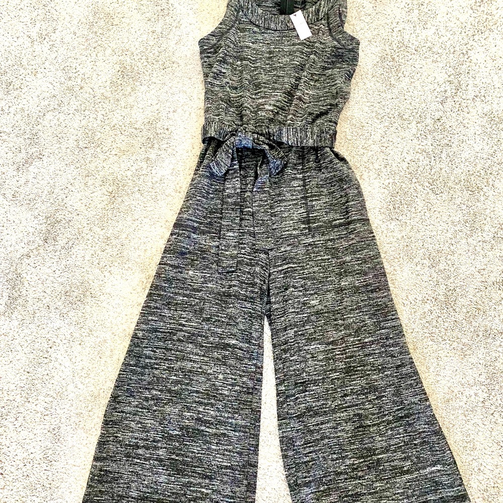 Talbot’s petite capri length knit jumpsuit